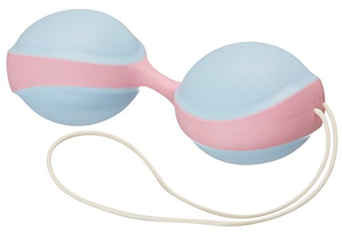 AMOR Vaginalkugeln zum Training der Beckenbodenmuskulatur I Stärkung der Beckenbodenmuskulatur I Medizinische Vaginalkugeln I blau-rosa I Medizinprodukt