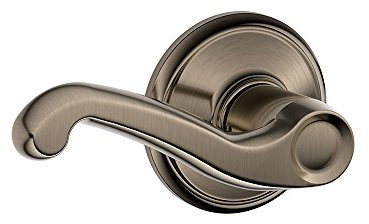 Schlage Flair Hall/Closet Passage Door Handle, Reversible, Antique Pewter