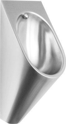 Franke GmbH KWC Wandurinal CMPX538E aus Chromnickelstahl zur Wandmontage, Variante:Wasserloses Urinal