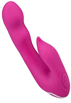 EIS Wild Rabbit Silikon-Vibrator | 10 Vibrationsprogramme | Violett | Wasserdicht (IPX7) | Sex-Spielzeug für Frauen | Erotik | Sex Toys | Hautfreundliches Silikon | Mehrere Vibrationsprogramme
