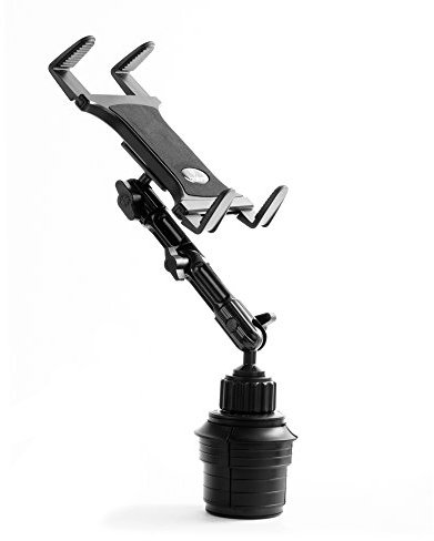 tackform [Enduro Series] Heavy Duty ELD Mount - Aluminium 3-Way Adjustable Arm with Universal Spring Loaded Tablet Cradle