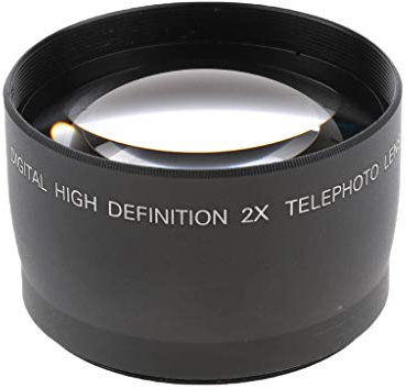 MagiDeal 58mm 2x Telephoto Lens Teleconverter for 1100D 1000D 600D 550D 500D 450D Digital Camera Universal