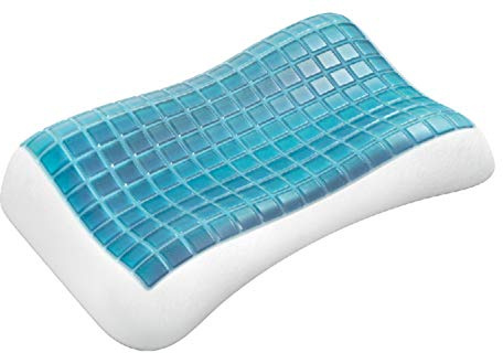 Technogel Nackenstützkissen Pixel Anatomic Curve (66 cm x 40 cm, 11), TG-PIL-EC11, Weiß