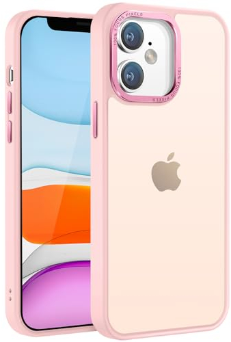 PuyaTeya Upgrade für iPhone 11 Hülle, [Militärschutz] Stoßfest Schutzhülle Samtige Touch Matt Anti-Kratzen Anti-Glatte Anti Fingerabdruck Handyhülle für iPhone 11(Rosa)