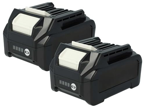 vhbw 2X Akku kompatibel mit Makita HS011G, KP001G, HS010GZ, JR002GZ, HS011GZ, JR001G, JR002G, JR001GZ Werkzeug (2500 mAh, Li-Ion, 40 V)