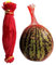 Melonen-Hängematte, Wassermelonennetze, hängende Wassermelonennetze, Netzbeutel, Netz, Honigmelonennetze mit Kordelzug, wiederverwendbare Melonen-Hängematten, Wiegen für Honigmelonen, Gurken,