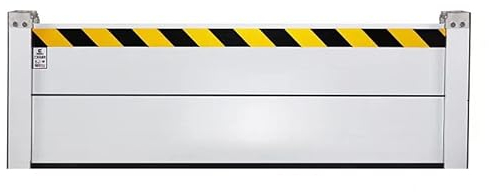 Hochwasserschutz Barriere Tür, Edelstahl Hochwasserschutz Barriere, Straße Hochwasserschutz, Hochwasser Baffle für Tür, Garage, Einfahrten, Straße, Passagen etc, einfache Montage und Demontage(100*40)