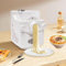 Machine à pâtes électrique multifonction avec 9 disques moulés pour pâtes préparées, spaghetti, fettuccine et penne