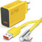 67W Chargeur Rapide avec Câble USB C 1.8m pour Redmi Note 13 Pro 12 Pro 11 Pro,Chargeur Turbo pour Xiaomi 14 13T 13 Pro 13 12 Lite 12X Redmi Note 12 12S 11S POCO X6 Pro X6 M6 Pro F6 Pro F5 X5 Pro X4 G