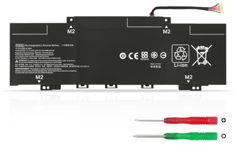 KXRSII PC03XL Laptop Battery for HP Pavilion X360 14 15 14-BA 14-CD 14-DY 14M-DY 14-EK 14-DH 15-ER Pavilion Aero 13-BE Pavilion X360 Convertible 14-DY Series M24648-005 PC03043XL HSTNN-OB1W M1W M24648