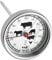 MAURER TFA Dostmann Analoges Bratenthermometer, 14.1002.60.90, aus Edelstahl, Fleischthermometer, Backofen/Grill