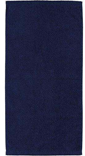 Cawö, Handtuch Life Style, Uni, Art. 7007 70 x 140 cm marineblau