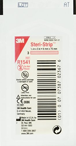 Pretrada 3M Steri-Strip Hautverschlüsse, 60 Stück
