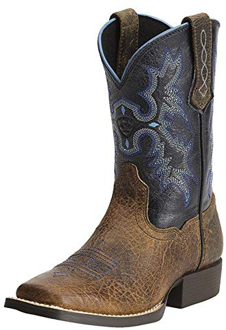 ARIAT Stivale Western Tombstone bambino, Terra/Nero, 9 Little Kid