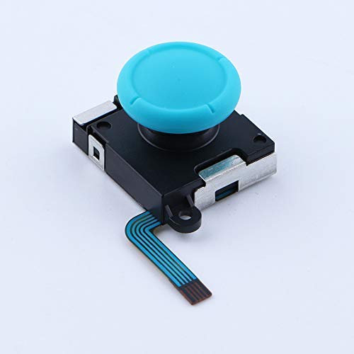 3D Joystick Analógico Pulgar Palillos Sensor Joystick Para Nintendo Switch Joy-Con Controller Reemplazos (Azul)