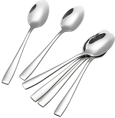 Asking Kaffeelöffel Edelstahl 12 Stück, Edelstahl Kaffeelöffel Set, Espressolöffel Edelstahl