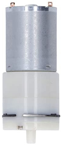 Elektrische Luftpumpe, Tragbare Mini Vakuumpumpe DC 6/12/24 V Mikro Vakuum Pumpe Mechanisches Getriebe 1 Port 370 Geräuscharme Luftpumpe Mikro Vakuumpumpe(DC 24V)