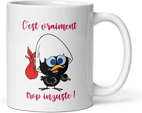 Générique - Jm-Déco - Mug Caliméro C'est Vraiment Trop Injuste! Idée Cadeau