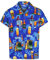 Sommerparty Hawaii Hemd Männer – Malle Sommerhemd Herren – Hawaiihemd Kurzarm mit Knopfleiste und Brusttasche – Bad Taste Outfit, Junggesellenabschied, Dart Shirt, Mallorca Party Outfit