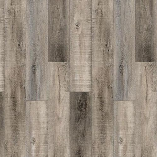 2,233 m² SPC Klick-Vinyl 1SPC60 (1220×183 mm), 5,5 mm braun Hart-Vinylboden Vinylbodenbelag Klicksystem Bodenbelag feuchtraumgeeignet Fußbodenbelag Holzoptik Click Vinyl-Dielen Hartvinyl Rustic