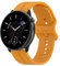 FTRONGRT 22mm Bracelet pour montre Fossil Gen 5 Julianna, Silicone Bracelet, Sangle de Remplacement pour Fossil Gen 5 Julianna——Jaune
