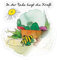 Spreadshirt Janoschs Frosch und Tigerente Entspannung Spruch Sticker, max. 10x10 cm, 10 x 10 cm, Transparent glänzend