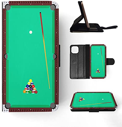Schutzhülle für Apple iPhone 14 (Motiv: Snooker Billardtisch)