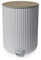 Blue Canyon Newly Launched Berkeley Pedal Bin with Bamboo Lid, 5 L Capacity, Anti – Fingerprint, Durable Material, Dustbin for Bedroom & Office, Cylindrical Shape, Kitchen Bin, Compact Size, White