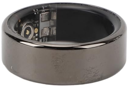 Smart Ring Health Tracker, Gesundheitsringe für Frauen und Männer, Unterstützt 6–7 Tage Akkulaufzeit, Wiederaufladbarer, Wasserdichter IP68-Smart-Bluetooth-Ring, Ihr Gesunder (10#)