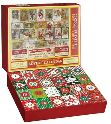 Adventskalender - Weihnachten für zu Hause, Weihnachtskalender Set | Weihnachten 2025, Adventsspielzeug, für Männer, Frauen, Kinder, Jugendliche, Paar