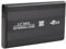 Accessotech Black 2.5 Sata to USB Hard Drive Caddy HDD Enclosure Case Laptop and PC Computer Cover