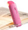 DEWENWILS Leselampe Buch Klemme, USB Wiederaufladbare Klemmleuchte für Lesen im Bett, 2 Helligkeitsstufen Leselicht, Warmweißes Buchlampe, Geschenk für Kinder und Bücherwürmer Rosa