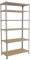 PROREGAL Schwerlastregal Giant MULI | HxBxT 250x100x50cm | 6 Fachböden | Fachlast 150kg | Verzinkt | Lagerregal Kellerregal Werkstattregal Metallregal Fachbodenregal Steckregal
