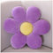 LANFIRE Blumen-Überwurfkissen, Sitzkissen, Bodenkissen, Blumenform, Bett, Sofa, Stuhl, Überwurfkissen (40 * 40 cm, Purple)