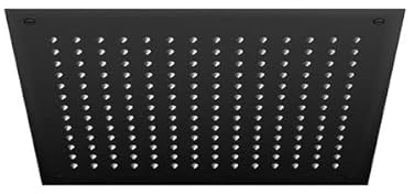 Steinberg Relax Rain Kopfbrause, Deckeneinbau, Easy-Clean, 550x550mm, 39065, Farbe: Mattschwarz