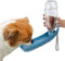 Enjoying Bottiglia cane Portatile, 550ml Borraccia per Animali Domestici per Cucciolo di Gatto Bere Acqua A Prova di Perdite Waterer Doggy Water Dispenser per Camminare, Ciclismo, Viaggiare