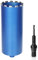 Corona de perforación de diamante para taladro de núcleo, broca de núcleo turbo con SDS-Plus – 1 1/4 pulgadas – Diámetro de 150 mm – Longitud total 460 mm – de aleación de metal – Seco en húmedo y