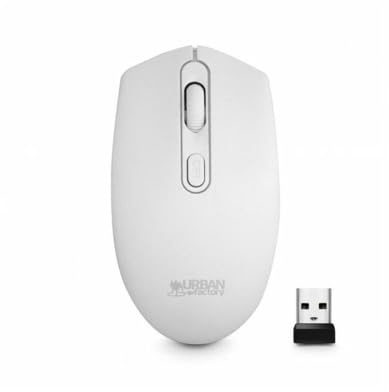 Urban Factory Souris sans Fil FCM02UF Blanche 1600 dpi