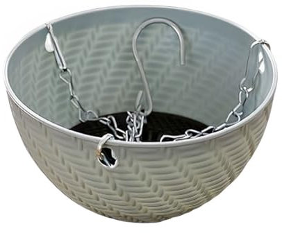 Leisurealeaneag Hängepflanzenkorb, Blumenpflanzen, Blumenampel, mehrfarbig, feine Verarbeitung, Balkondekoration, Wohnzimmer, Orchideenkörbe, Blau