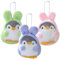 MPQDFG 3 Stück Plüschtier Pinguin SchlüsselanhängeL Cartoon SchlüsselanhängeL Plüschpuppe Anhänger SchlüsselanhängeL Blau Rosa Gelb Cartoon Anime Kinder Schlüsselanhänger Tasche Anhänger Zubehör