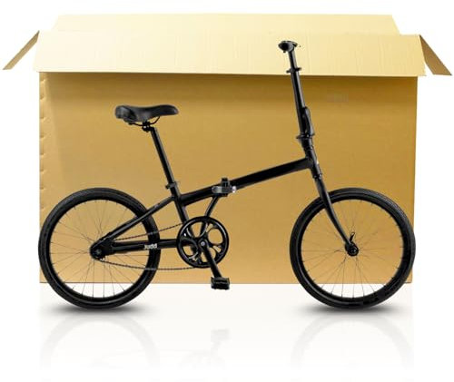 Small Double Walled Bicycle Carboard Box | Flat-Pack Packaging for Moving House | Strong Carry Case for TVs, Bikes & Artwork Cardboard Bike Box for Air Travel | Guitar Shipping Box with 2 Handles