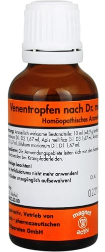 Infirmarius Venentropfen nach Dr. med. E. Stefan Tropfen bei Erkrankungen des Gefäßsystems, 30 ml Lösung