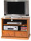 ACTUAL DIFFUSION Alsace Meuble TV HiFi sur roulettes Merisier Louis Philippe, Bois, 46,5x82x58,5 cm