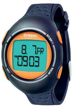 Oregon Scientific SE190 Nero, Arancione monitor per il battito cardiaco