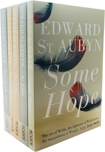 The Patrick Melrose Novels Collection Edward St Aubyn 5 Books Set (Mothers Milk, Never Mind, Some Hope, At Last, Bad News)