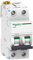 disjoncteur - schneider acti9 ic60n - 2 pôles - 40 ampères - courbe c - a9f77640
