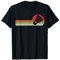 Badminton & Federball Geschenke by DIMMERCH Badminton Motiv T-Shirt Schwarz S Unisex-Kinder, Herren, Damen Crew-Kragen Kurzarm Klassische Passform Verwaschenes Design