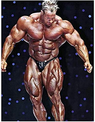 Ling88 Bilder, Wanddekoration, Klassisches Poster Und Druck Jay Cutler - IFBB Bodybuilder Mr Olympia Leinwandmalerei Art Decor Premium - 40x60cm