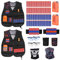 Joyhoop 2 Pezzi Gilet tattico per Bambini Kit con 80 Proiettili Morbidi,2 Custodia per Freccette, 2 Clip per Proiettili, per Nerf N-Strike Elite Series Gun Games, Regali Giocattoli per Bambini