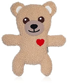 bitten Teddybär Lavendelduft Körnerkissen mit Wärmetherapie für den Rücken in Teddybär-Form, Beige oder Hellbraun, Novelty, 27,5cm x 23cm x 3cm